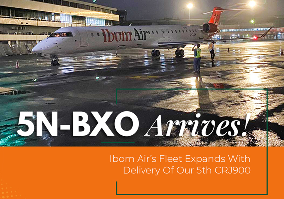 Ibom Air expands fleet with 5th Aircraft delivery