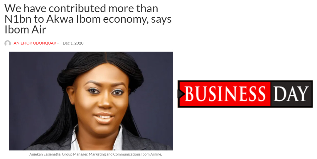 Ibom Air ₦1bn Akwa Ibom Economy
