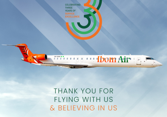IBOM AIR CELEBRATES 3 YEARS OF SCHEDULED COMMERCIAL FLIGHT OPERATIONS
