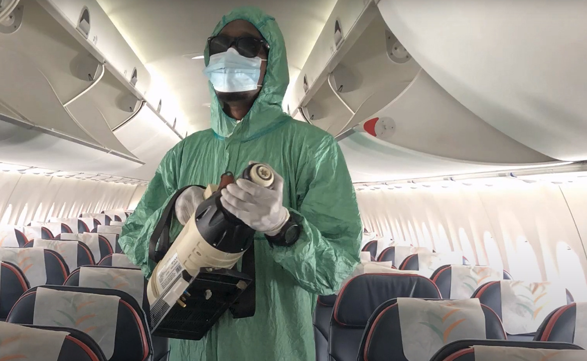 Ibom Air safety and hygiene standards
