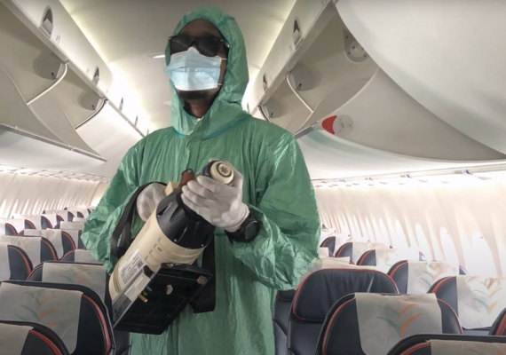 Ibom Air safety and hygiene standards