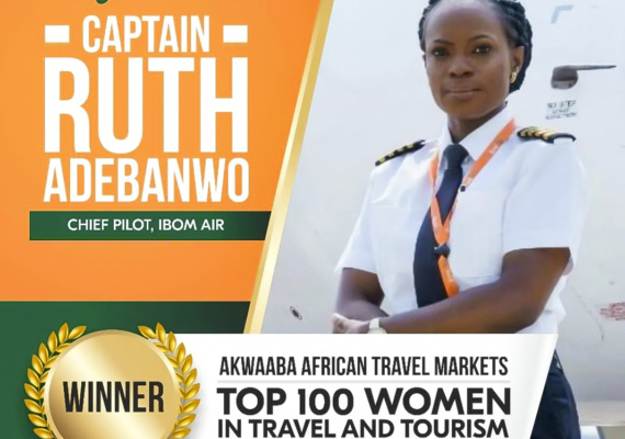 Capt Ruth Adebanwo - Top 100 Women in Travel & Toursim