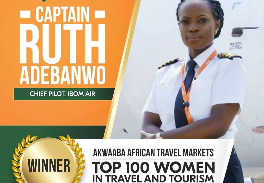 Capt Ruth Adebanwo - Top 100 Women in Travel & Toursim