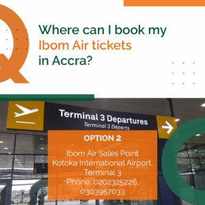 Book Ibom Air Tickets in Accra at Terminal 3 Kotoka International Airport