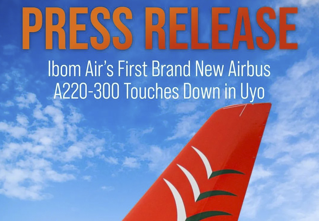 Ibom Air 1st Brand New Airbus A200-300