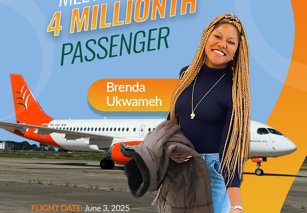 Ibom Air 4 Million Passenger Announcement