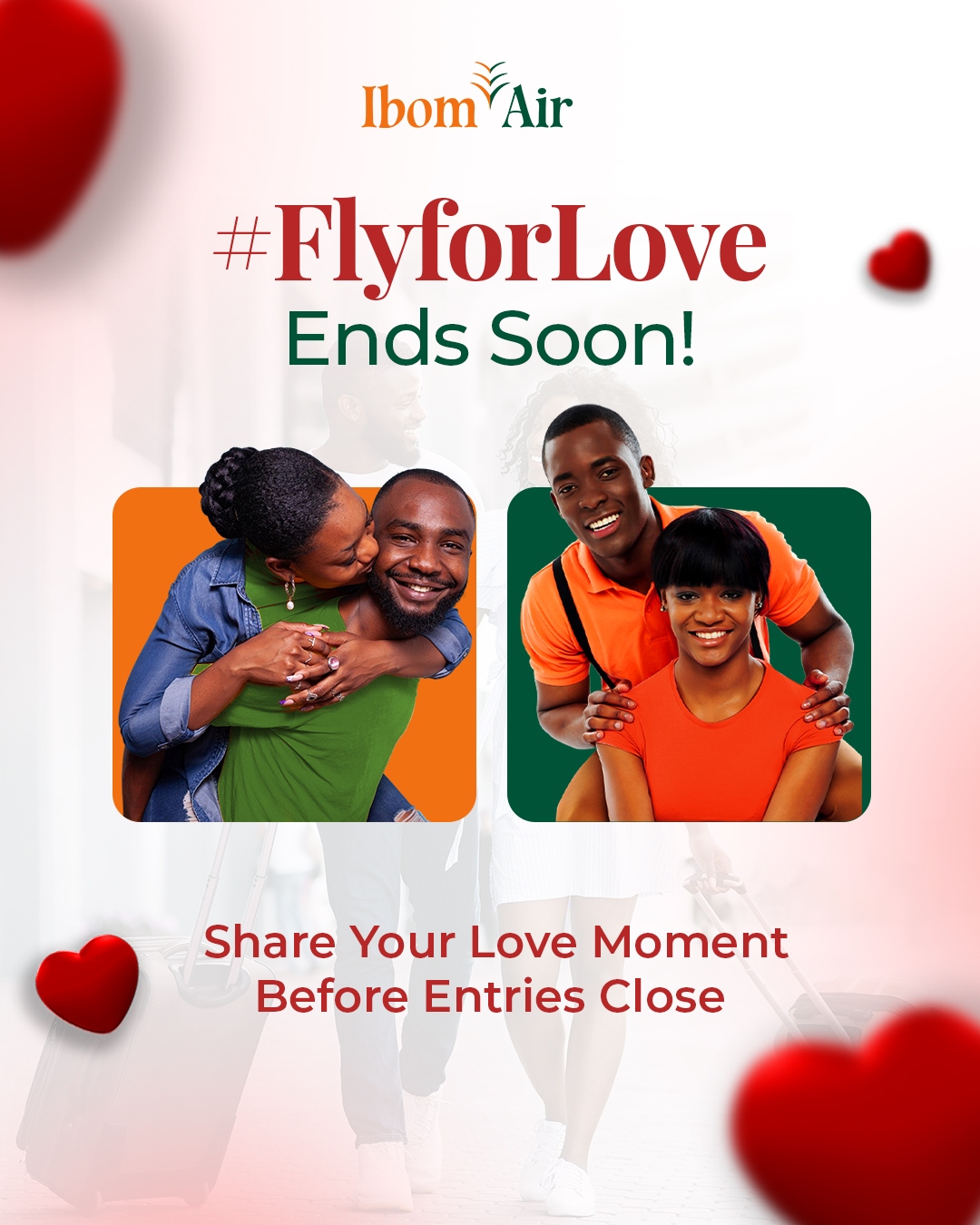#FlyforLove Reminder Ends Soon